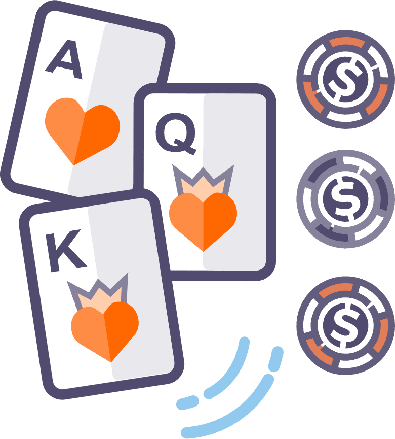 Casino's met nieuwe Three Card Poker spellen - Begin nu met spelen!